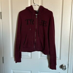 True Religion zip up